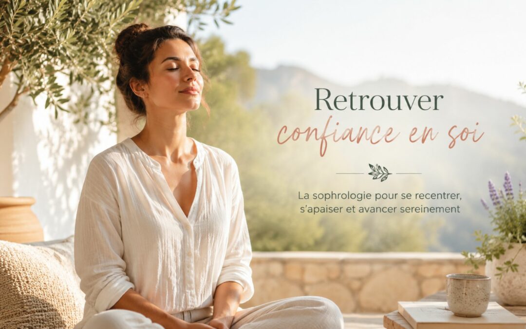 Femme respirant calmement pour illustrer la sophrologie et la confiance en soi à Brignoles
